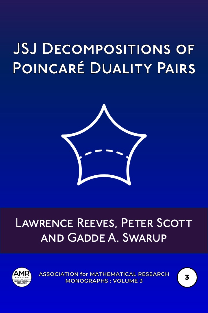 Cover of the book JSJ Decompositions of Poincare Dulatiy Pairs